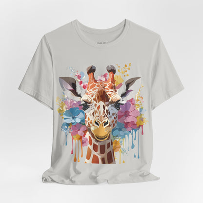 Shirt with Animals | Giraffe Printify