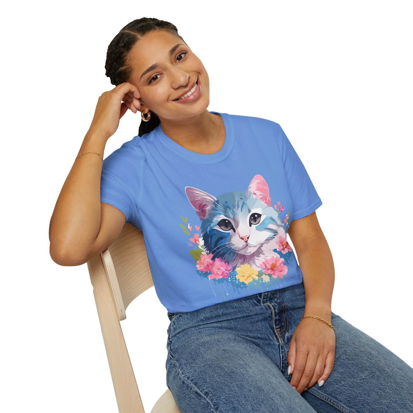 Cat Shirt, Shirt with Cat, Cats Tee, Kitten Tee