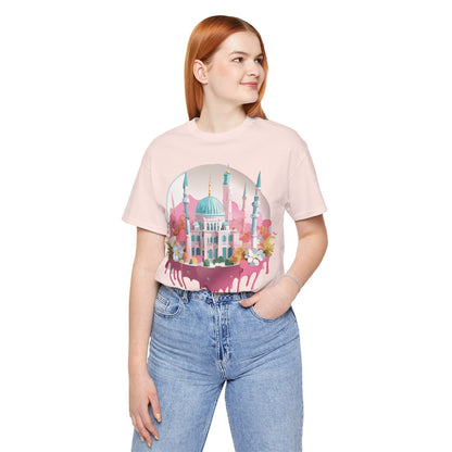 Natural Cotton Tee Shirt - Istanbul, Turkey Printify