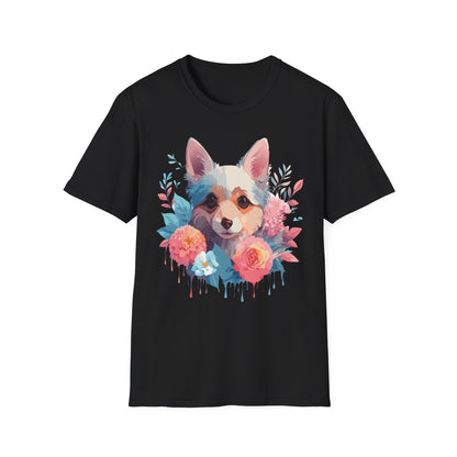 Dog Shirt Unisex Animal Print Tee With Cute Dog Designs And Comfort