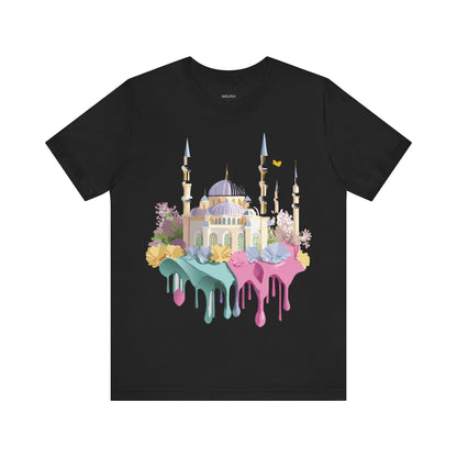 Natural Cotton Tee Shirt - Istanbul, Turkey Printify