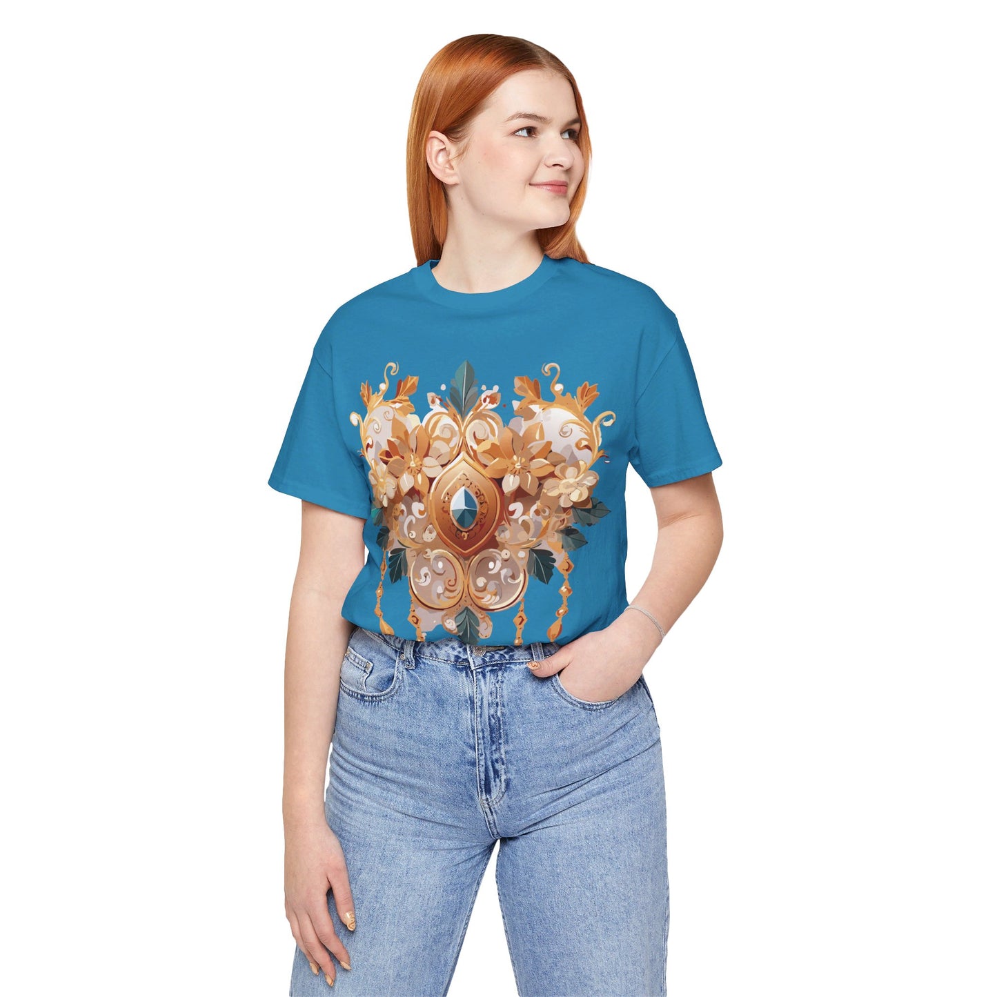 Natural Cotton Tee Shirt - Queen Collection