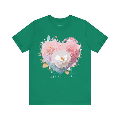 Natural Cotton Tee Shirt - Love Story Collection Printify
