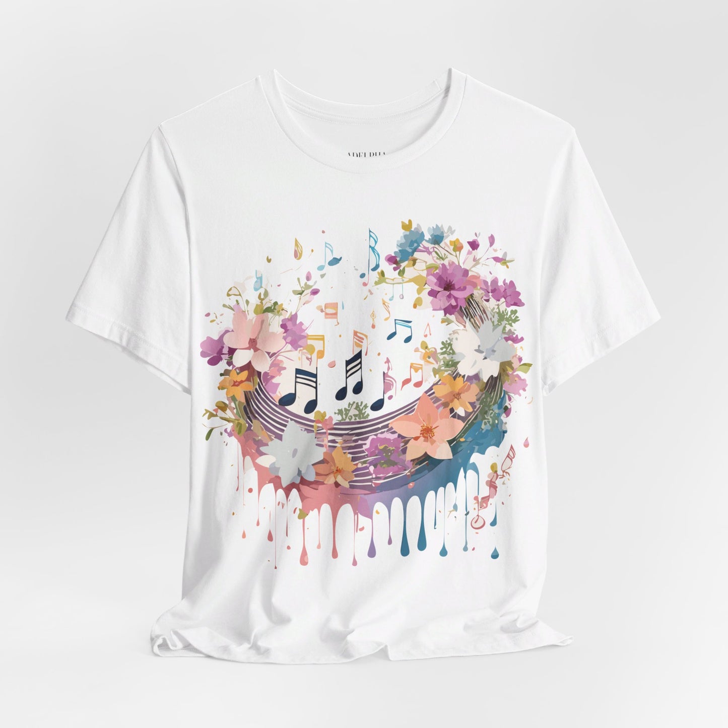 Natural Cotton Tee Shirt - Music collection