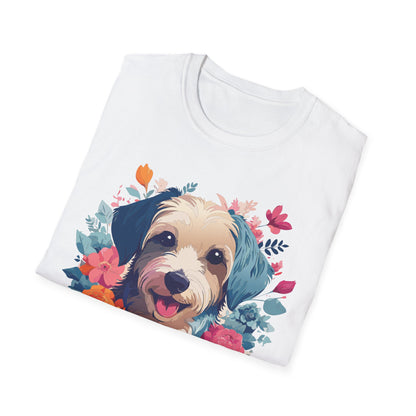 Dog Shirt Unisex Animal Tee Made From 100 Percent Ring Spun Cotton