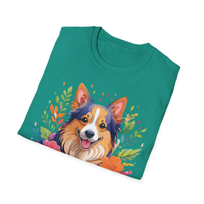 Dog Shirt Unisex Animal Tee Softstyle Gildan 64000 Cotton Tee