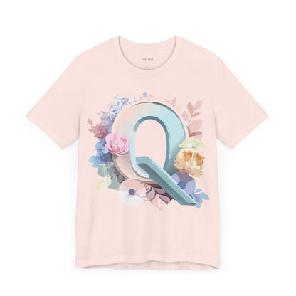 Letter Shirt, Letter Q Shirt - ADELPHA