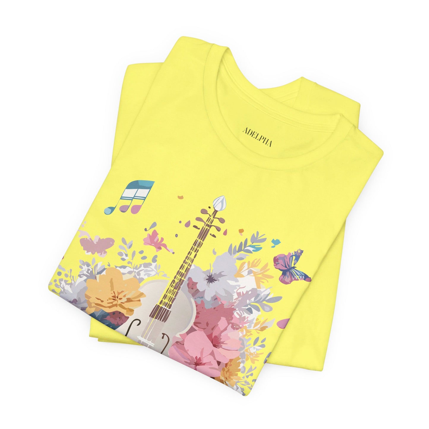 Natural Cotton Tee Shirt - Music collection