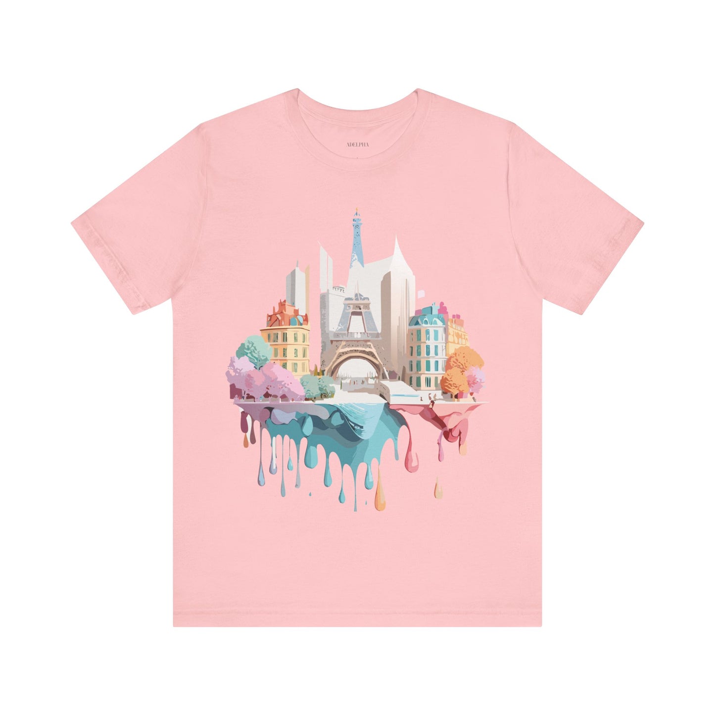 T-Shirt aus natürlicher Baumwolle – Kollektion „Beautiful Places“ – Paris