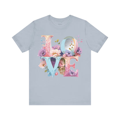 Natural Cotton Tee Shirt - Love story Collection Printify