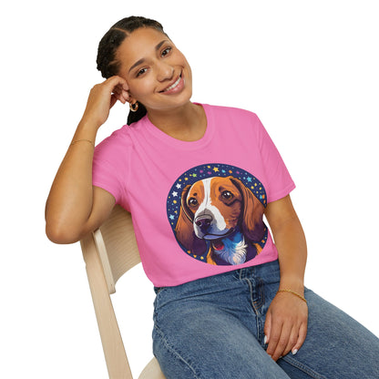 Dog Shirt Unisex Animal Tee Gildan Softstyle 64000 Short Sleeve