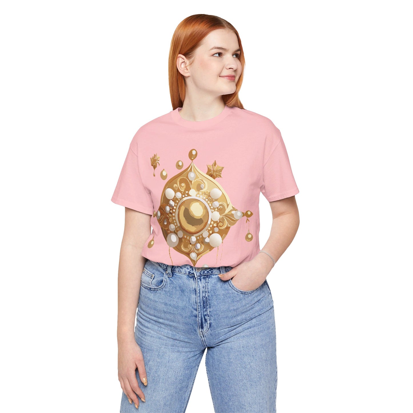 T-Shirt aus natürlicher Baumwolle – Queen Collection