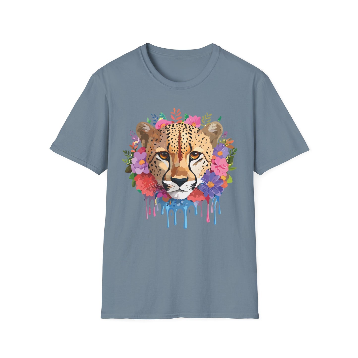 Cheetah Shirt, Shirt with Cheetah, Cheetah Tee, Shirt with Animals