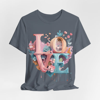 Natural Cotton Tee Shirt - Love Story Collection Printify