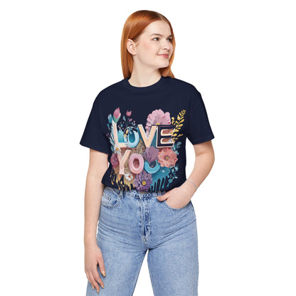 Natural Cotton Tee Shirt - Love Story Collection Printify