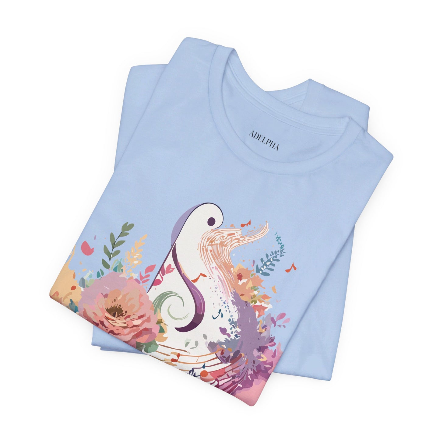 T-shirt en coton naturel - Collection Musique