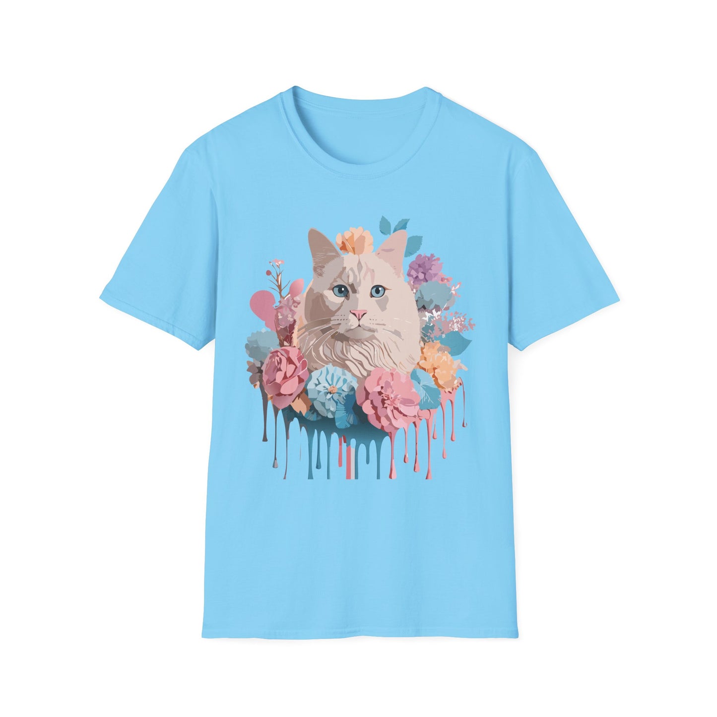 Cat Shirt, Shirt with Cat, Cats Tee, Kitten Tee