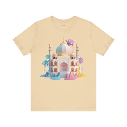 Natural Cotton Tee Shirt - Bukhara, Uzbekistan Printify