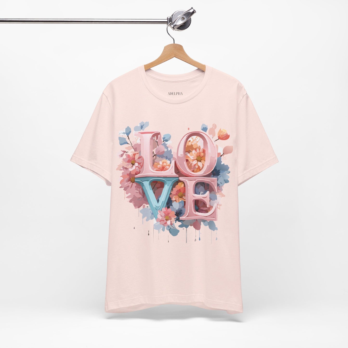 T-Shirt aus natürlicher Baumwolle – Love Story-Kollektion