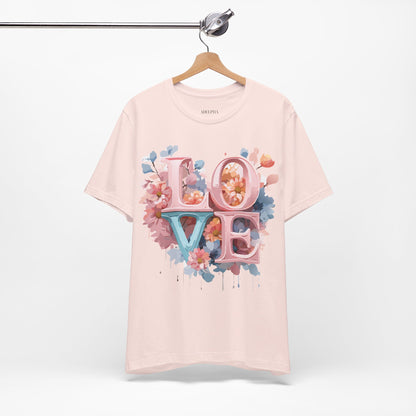 Natural Cotton Tee Shirt - Love story Collection Printify