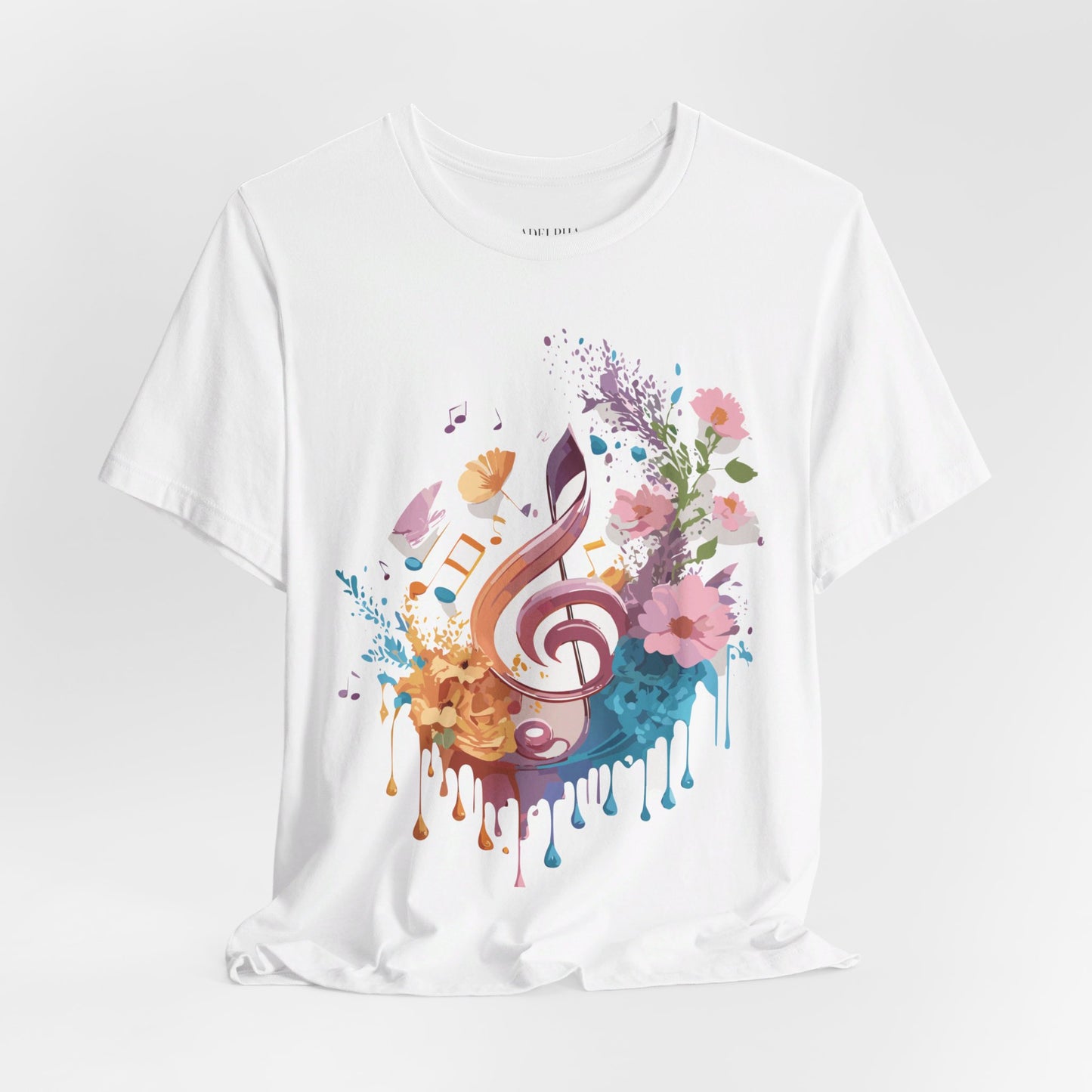 T-shirt en coton naturel - Collection Musique