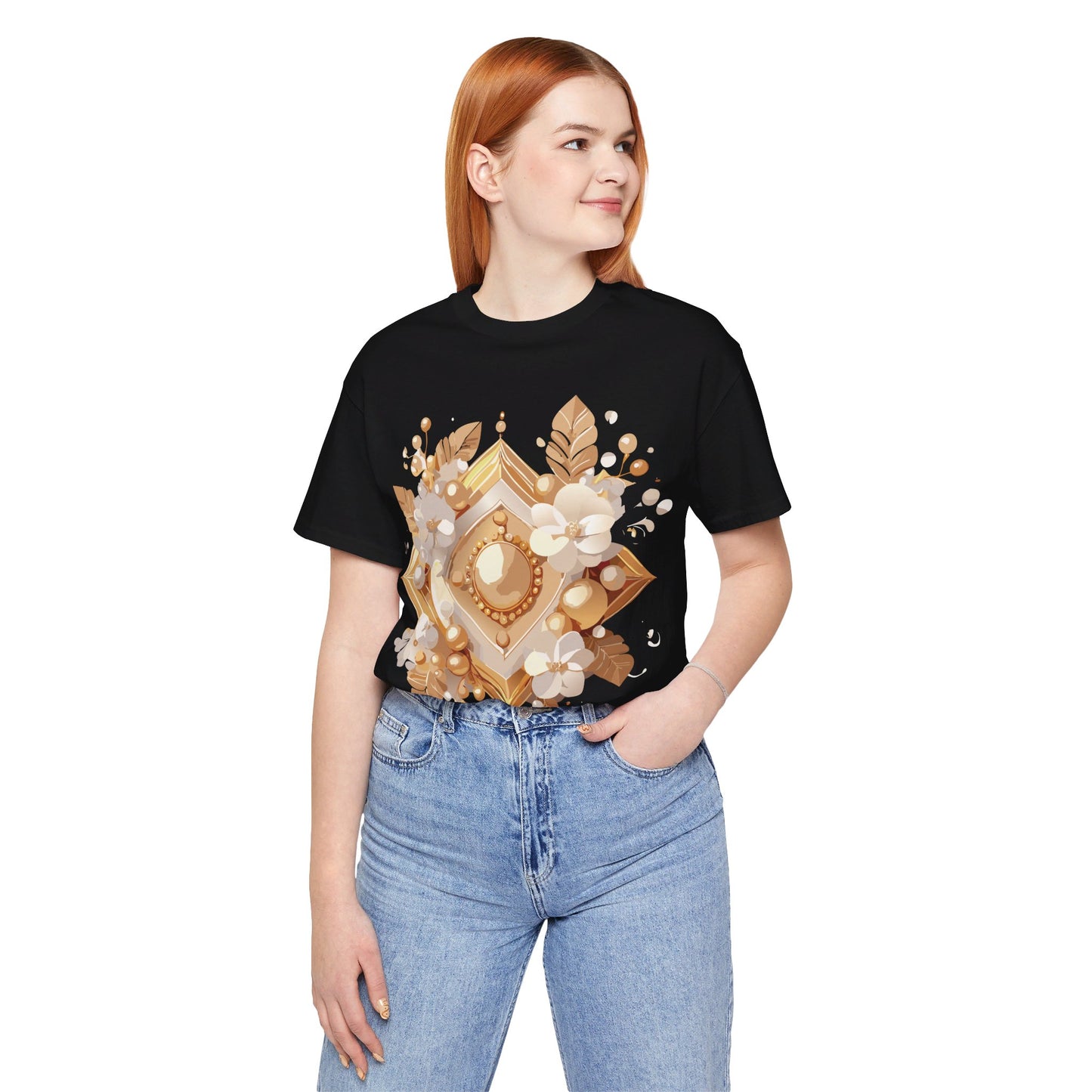 T-Shirt aus natürlicher Baumwolle – Queen Collection