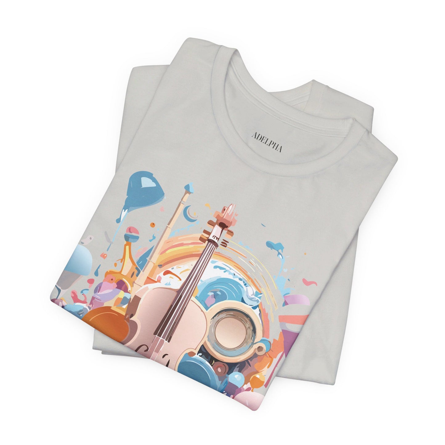 Natural Cotton Tee Shirt - Music collection