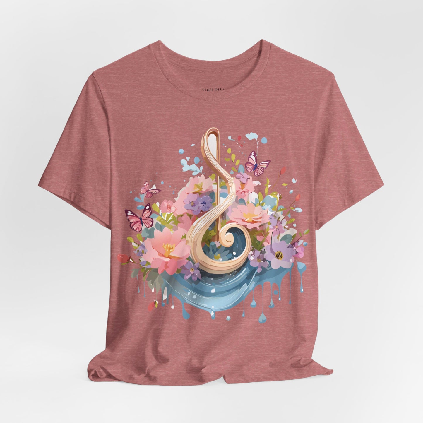 T-shirt en coton naturel - Collection Musique