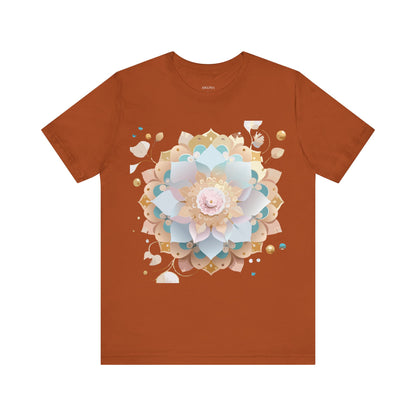 Natural Cotton Tee Shirt - Medallion Collection Printify
