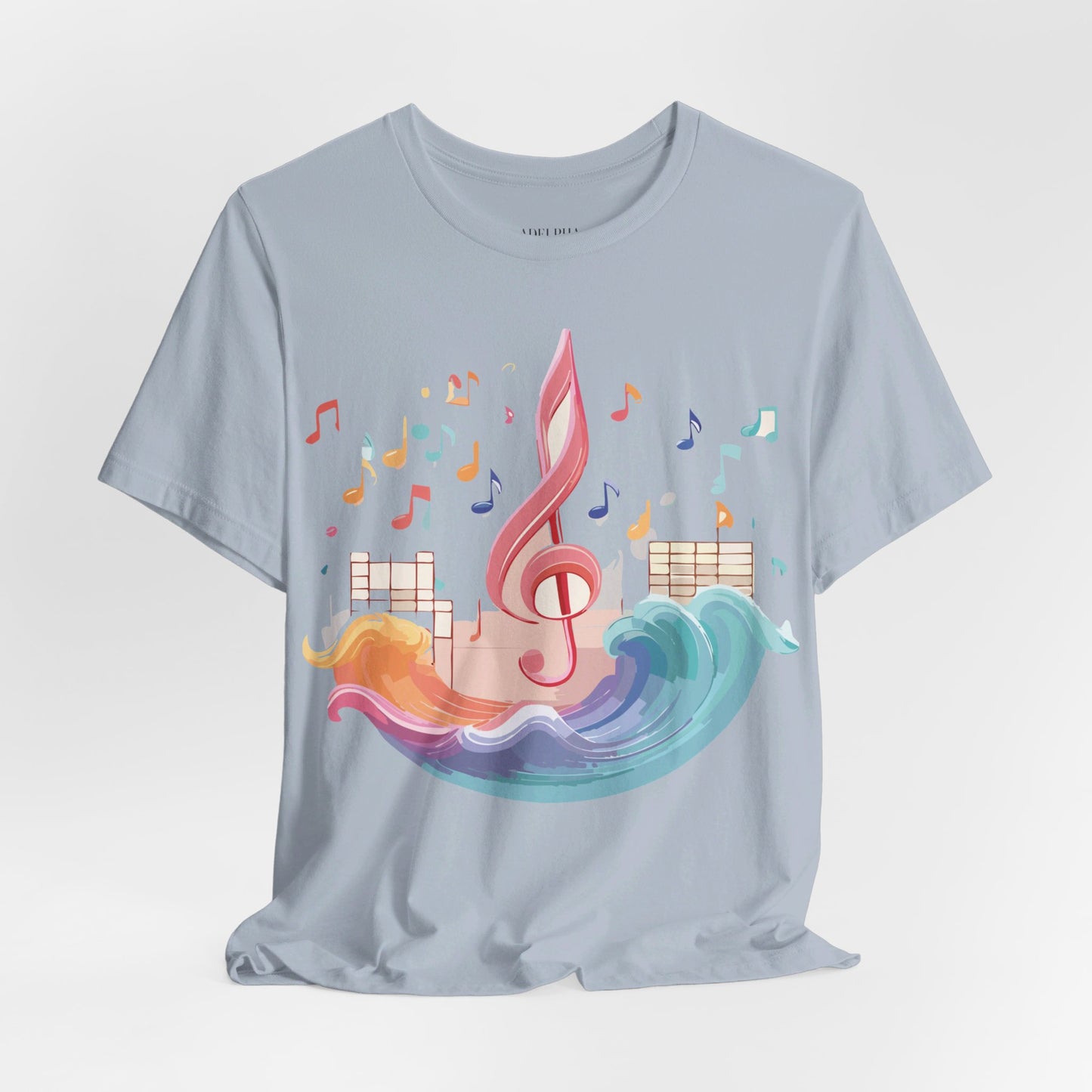 T-shirt en coton naturel - Collection Musique