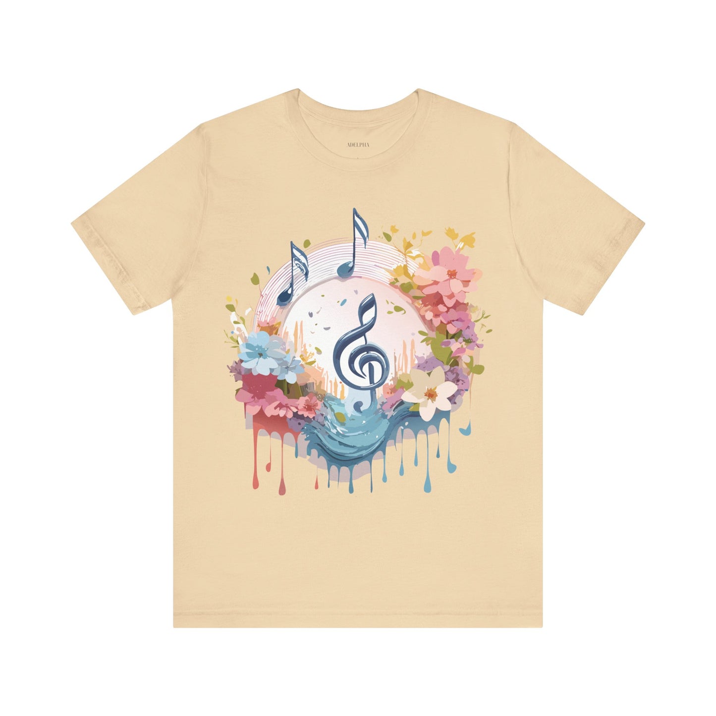 T-shirt en coton naturel - Collection Musique