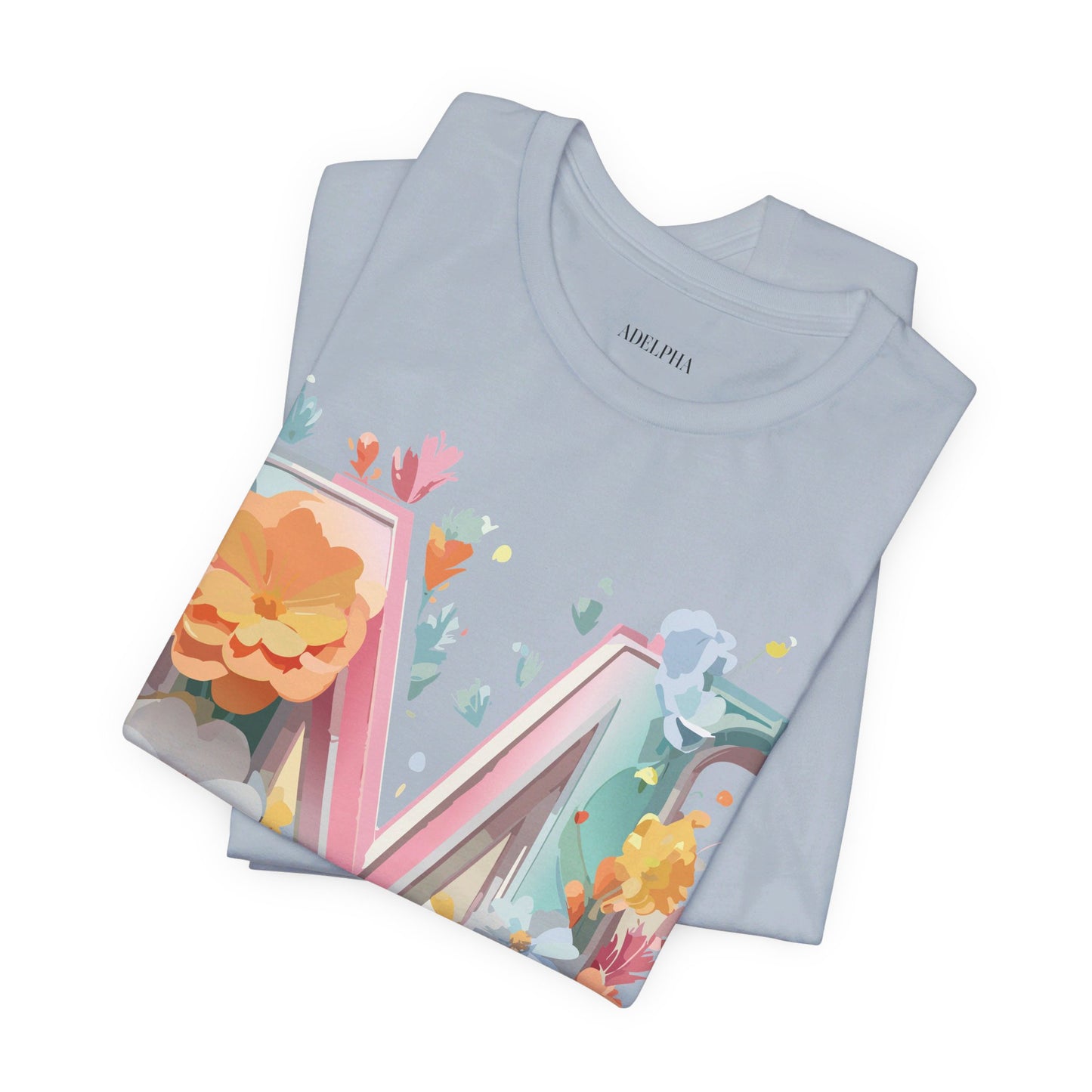 T-shirt en coton naturel - Collection Lettres - M