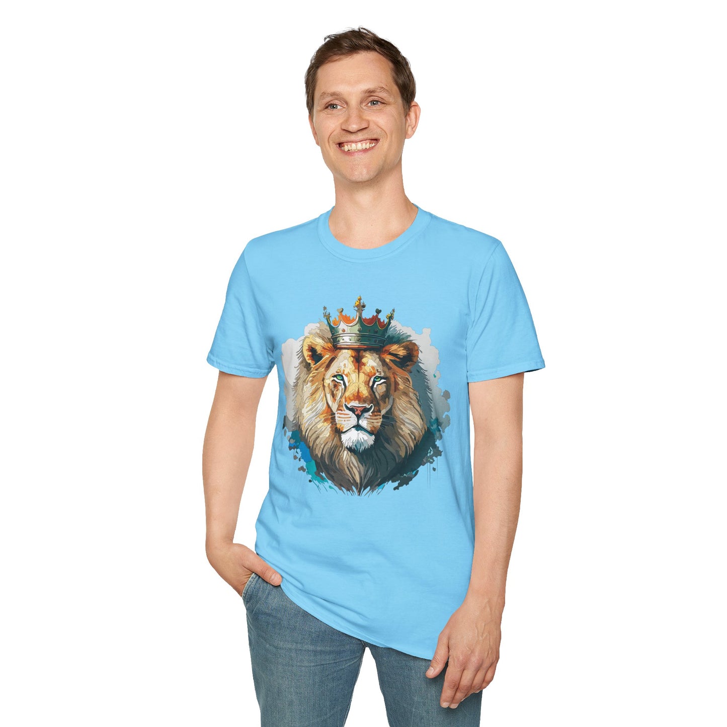Lion Shirt, Shirt with Lion, Animal Tee, Shirt with Animals