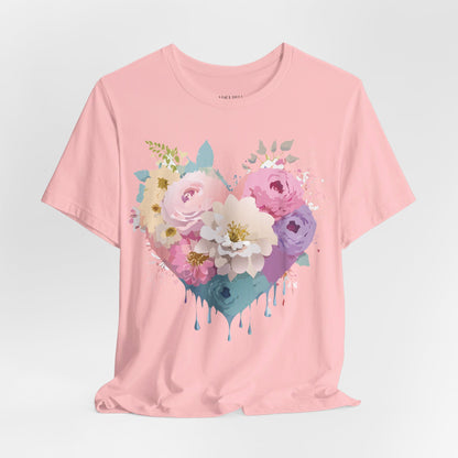 Natural Cotton Tee Shirt - Love story Collection Printify