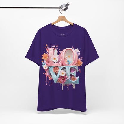 Natural Cotton Tee Shirt - Love Story Collection Printify