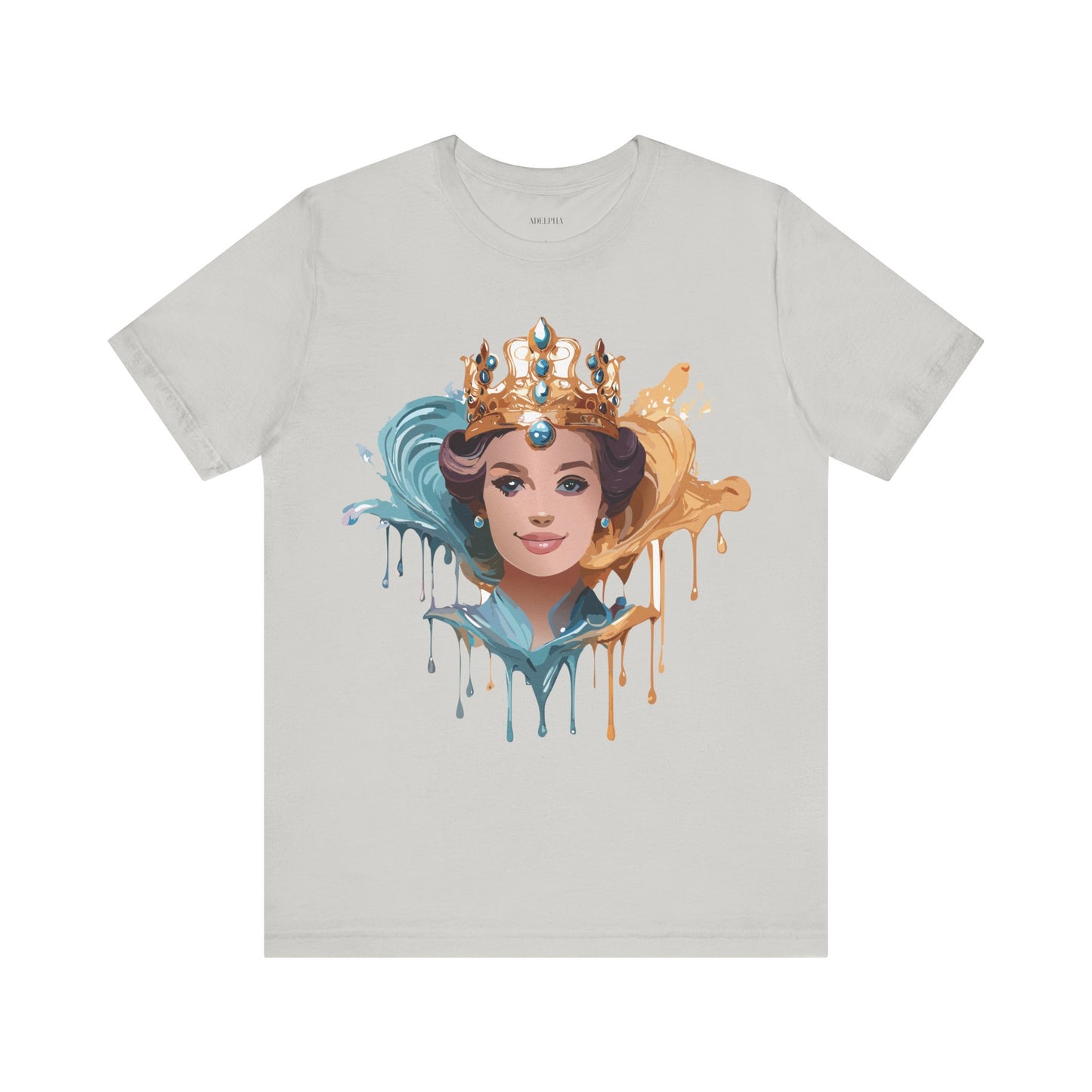 T-Shirt aus natürlicher Baumwolle – Queen Collection