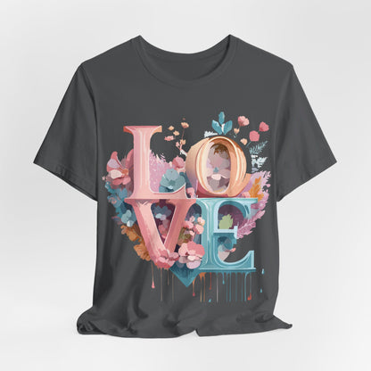 Natural Cotton Tee Shirt - Love Story Collection Printify