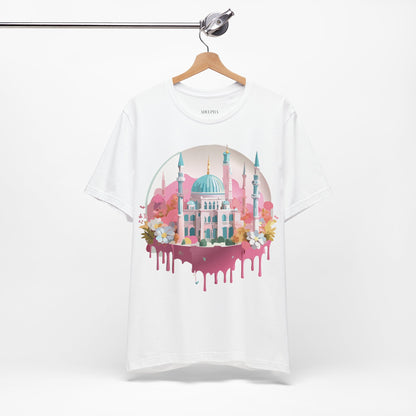 Natural Cotton Tee Shirt - Istanbul, Turkey Printify
