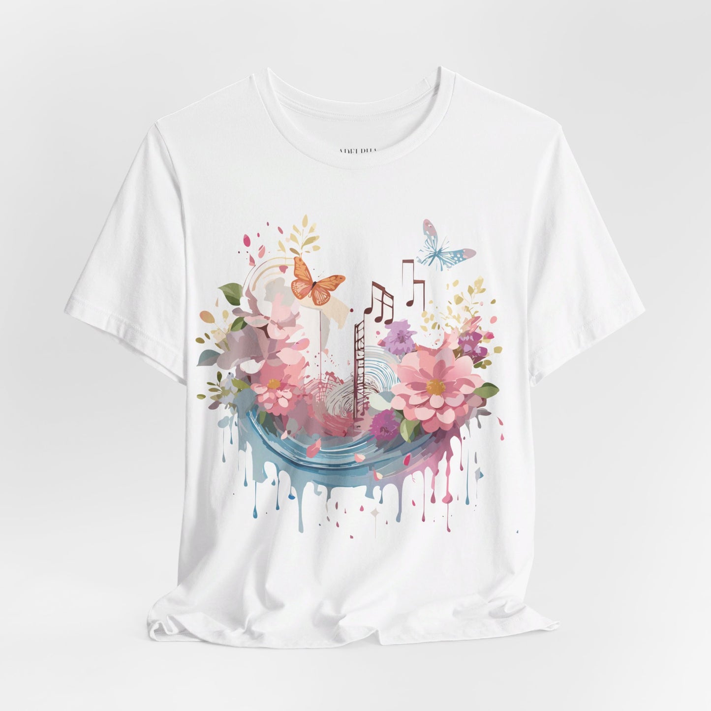 T-shirt en coton naturel - Collection Musique