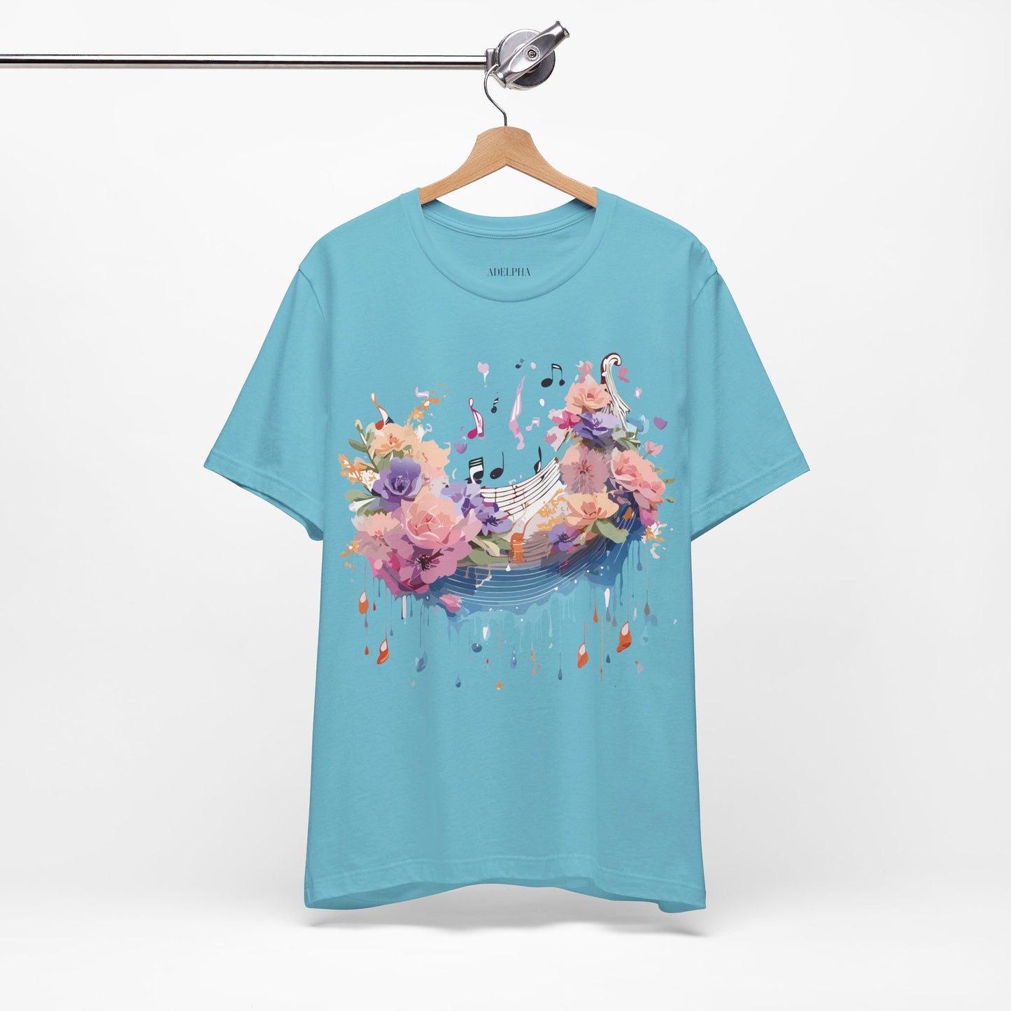 Natural Cotton Tee Shirt - Music collection