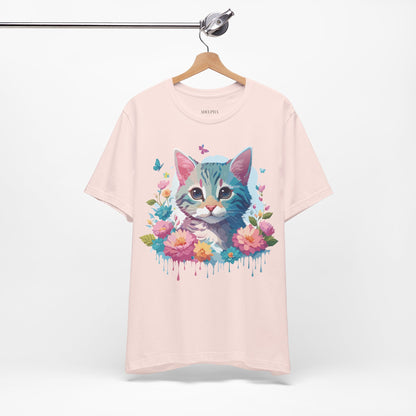 Cat Shirt, Shirt with Cat - ADELPHA