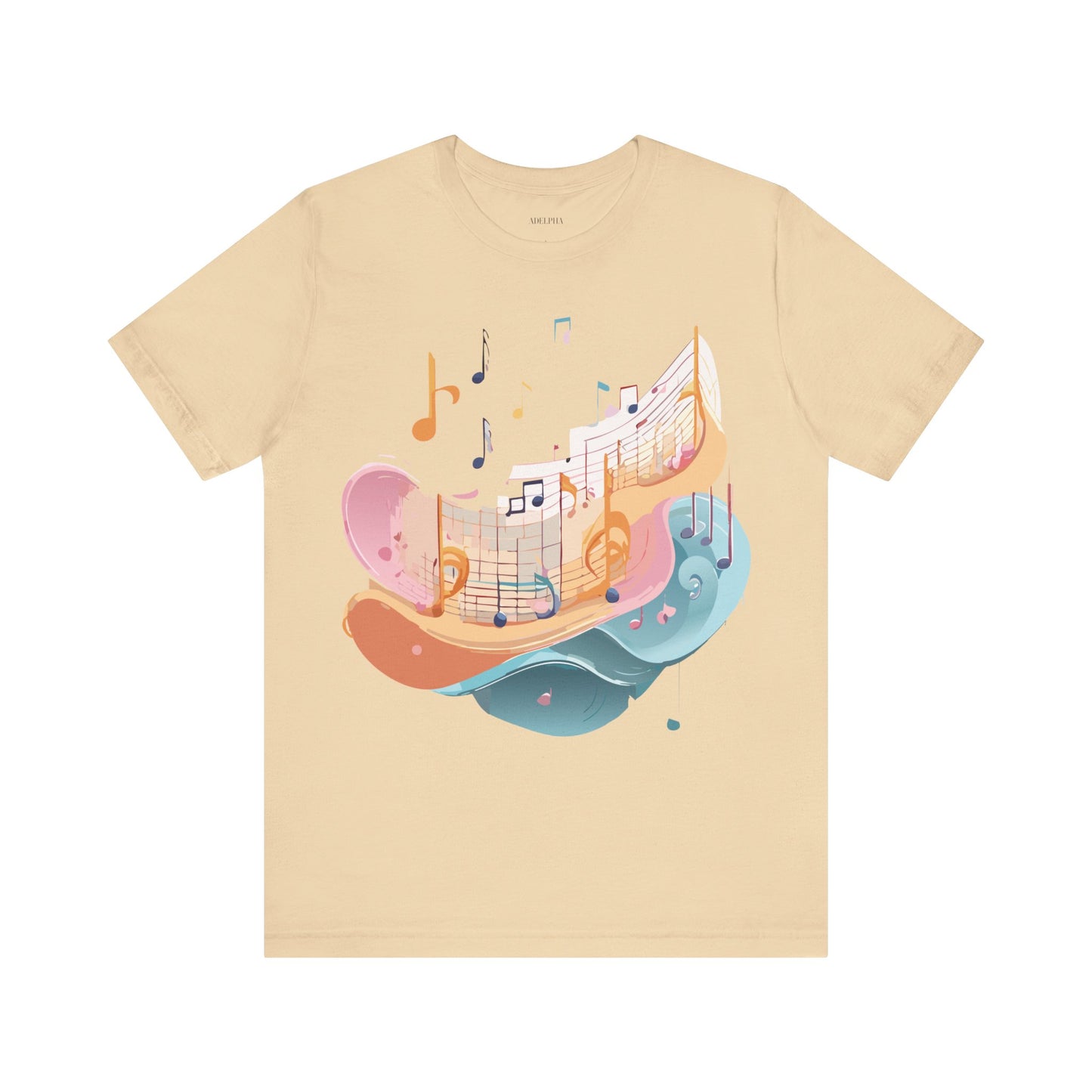 T-shirt en coton naturel - Collection Musique