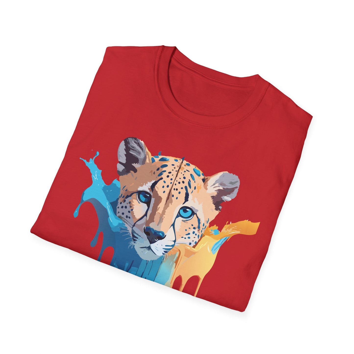 Cheetah Shirt, Shirt with Cheetah, Cheetah Tee, Shirt with Animals