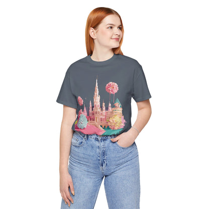Natural Cotton Tee Shirt - Beautiful Places Collection - Vienna Printify
