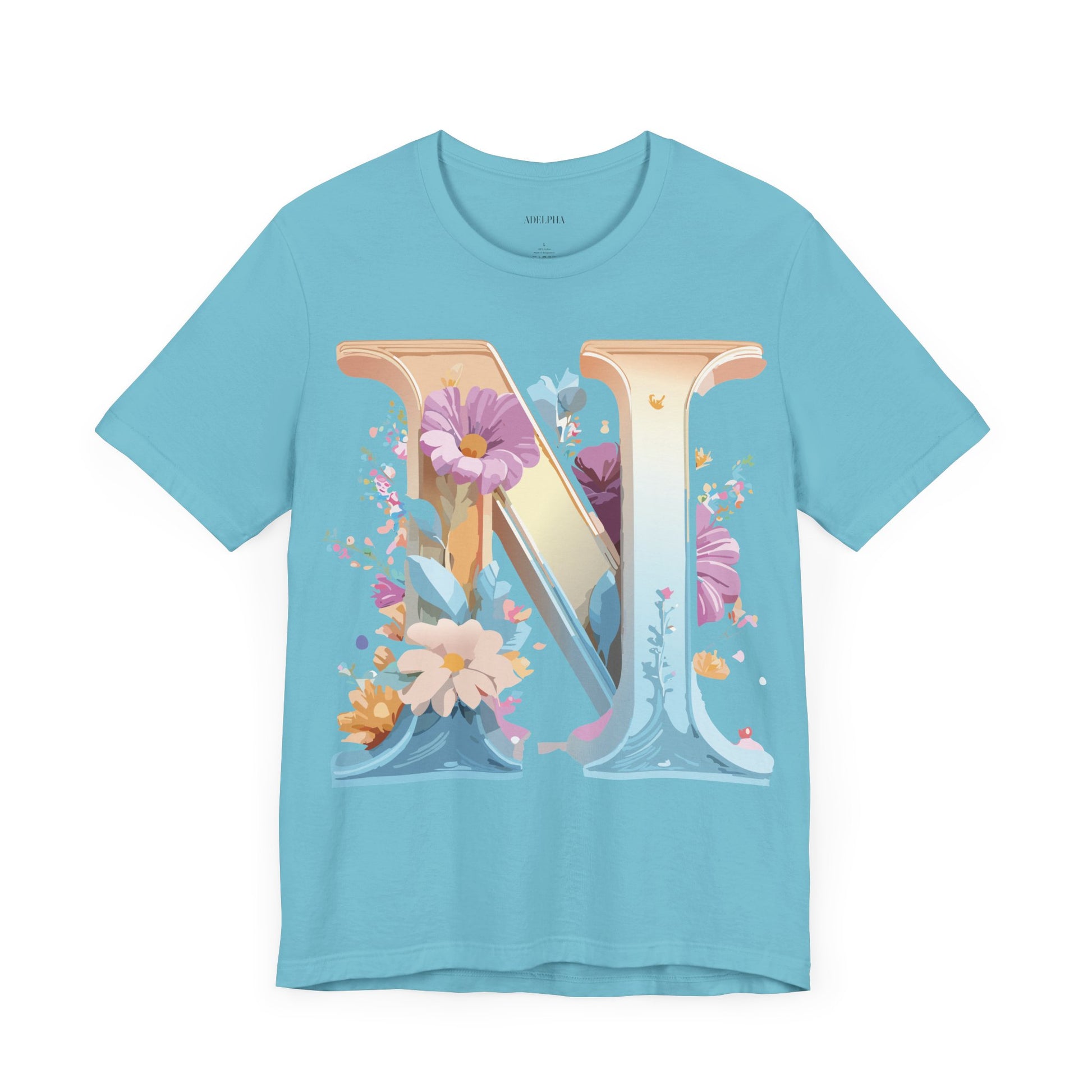 Letter Shirt, Letter N Shirt - ADELPHA