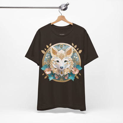 Natural Cotton Tee Shirt - Medallion Collection Printify