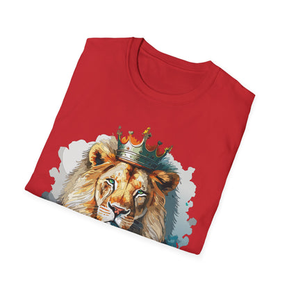 Lion Shirt Unisex Animal Tee Softstyle 64000 100 Percent Ring Spun Cotton