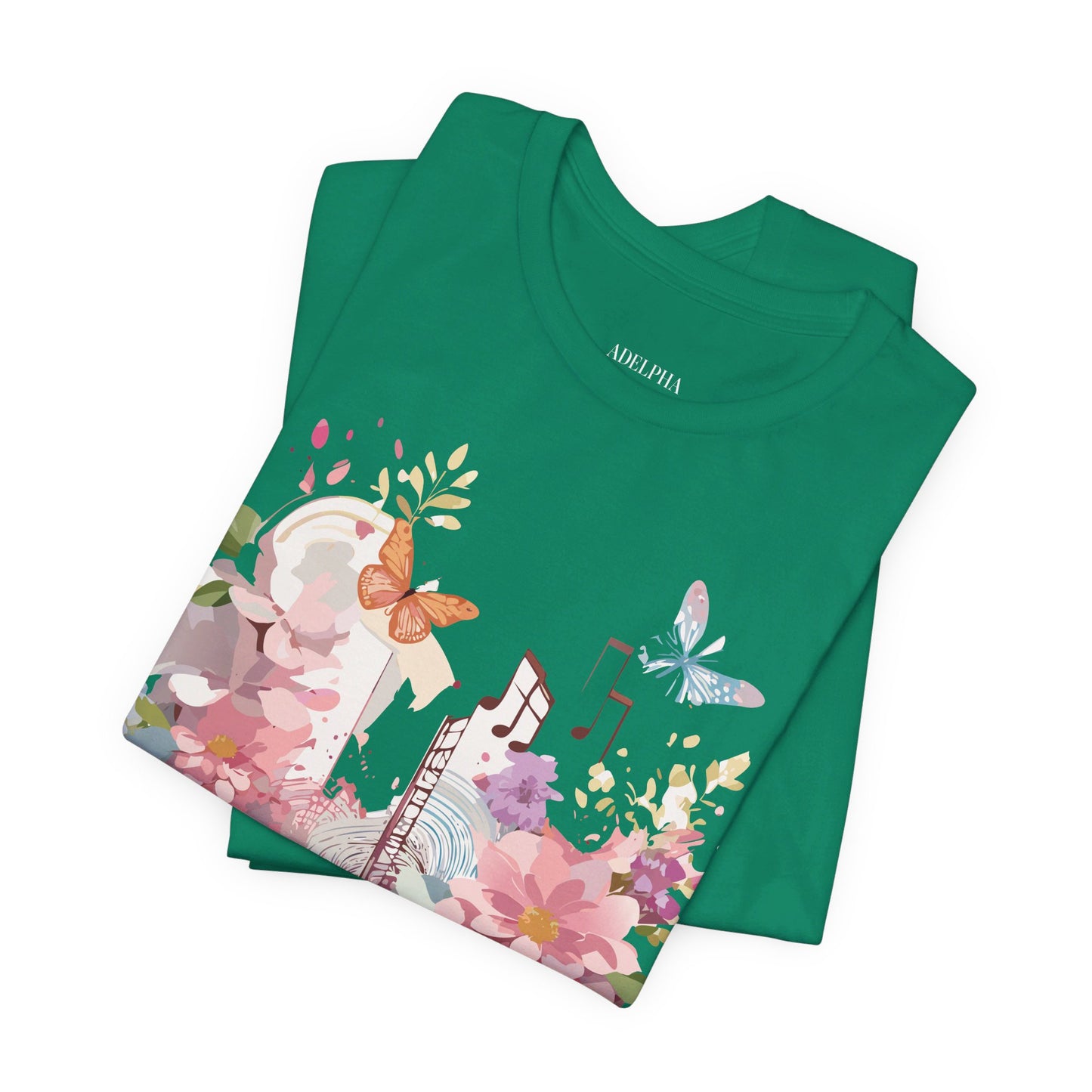 Natural Cotton Tee Shirt - Music Collection