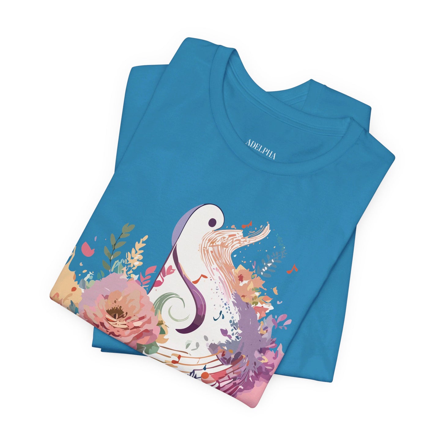 T-shirt en coton naturel - Collection Musique