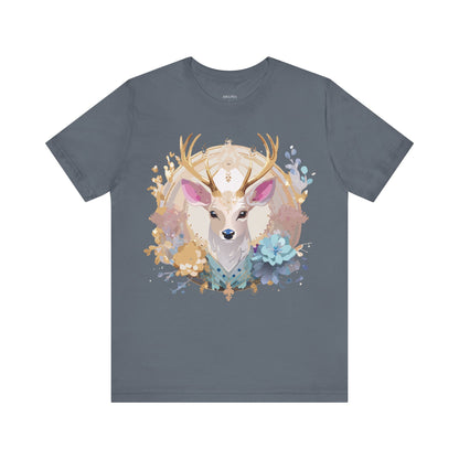 Natural Cotton Tee Shirt - Medallion Collection Printify